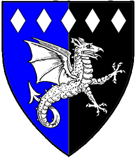 heraldic device for Tamlyn of Wyntersea