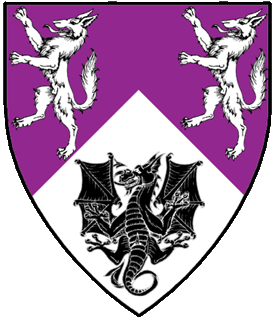 heraldic device for Angharat verch Reynulf