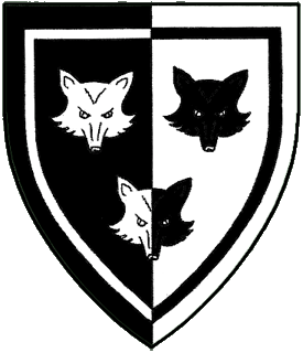 heraldic device for Renart le Fox de Berwyk