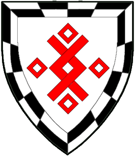 heraldic device for Madrun y Gwehyddes